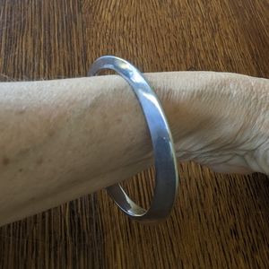 Silver Cuff Bracelet 8"